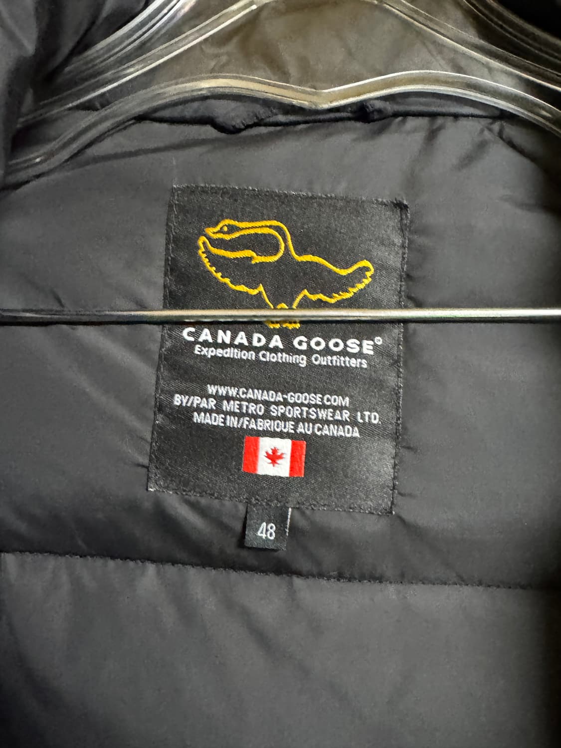 캐나다구스 칠리왁 봄버 블랙 48 상품이미지3