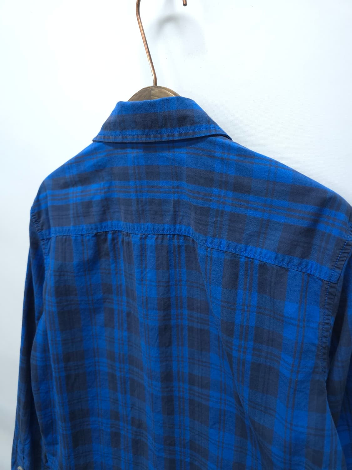 리바이스 화이트탭 블루 체크 남방 남성 셔츠 상품이미지8