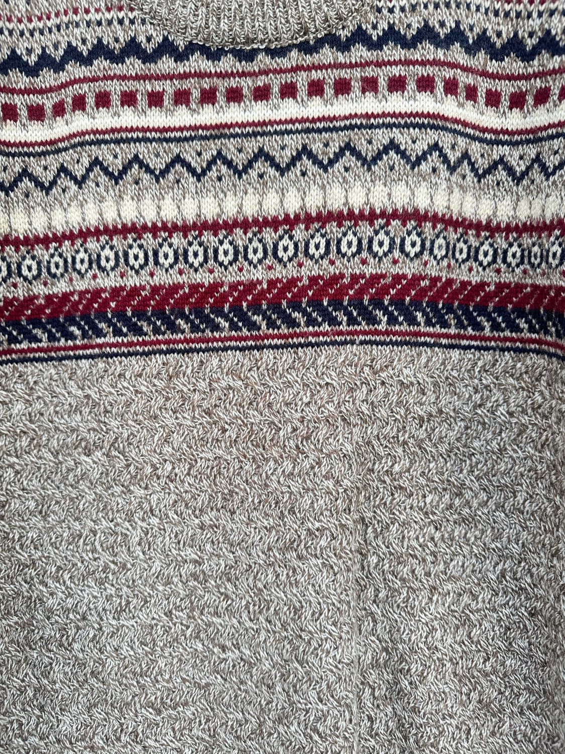 Nordic Pattern Wool Knit 상품이미지5