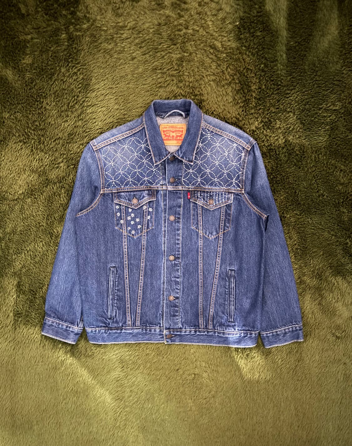 [XL] 리바이스 재패니즈 사시코 커스텀 3rd 데님 자켓 인디고 상품이미지1