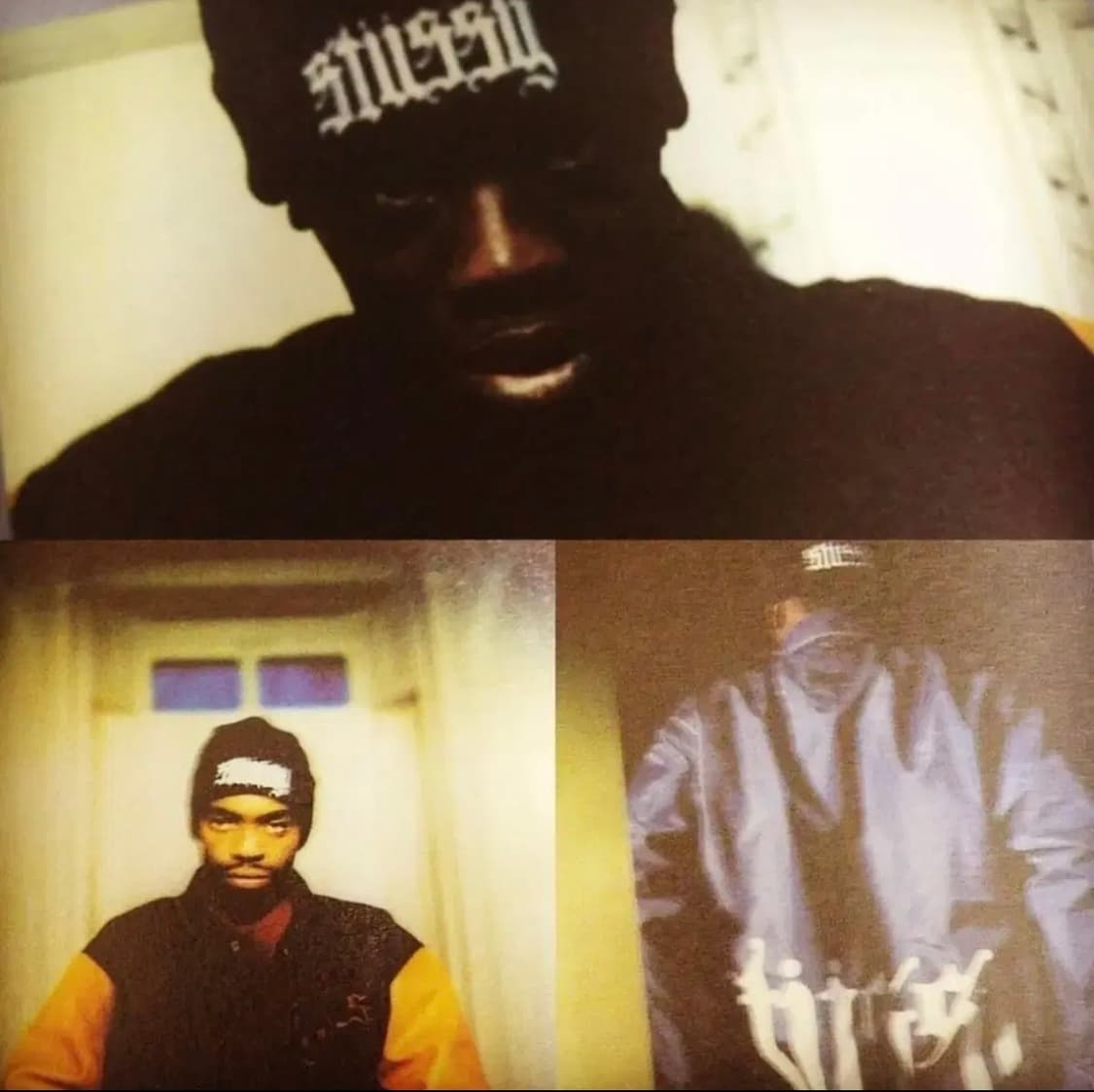 80s 빈티지 스투시 고딕로고 비니 상품이미지2