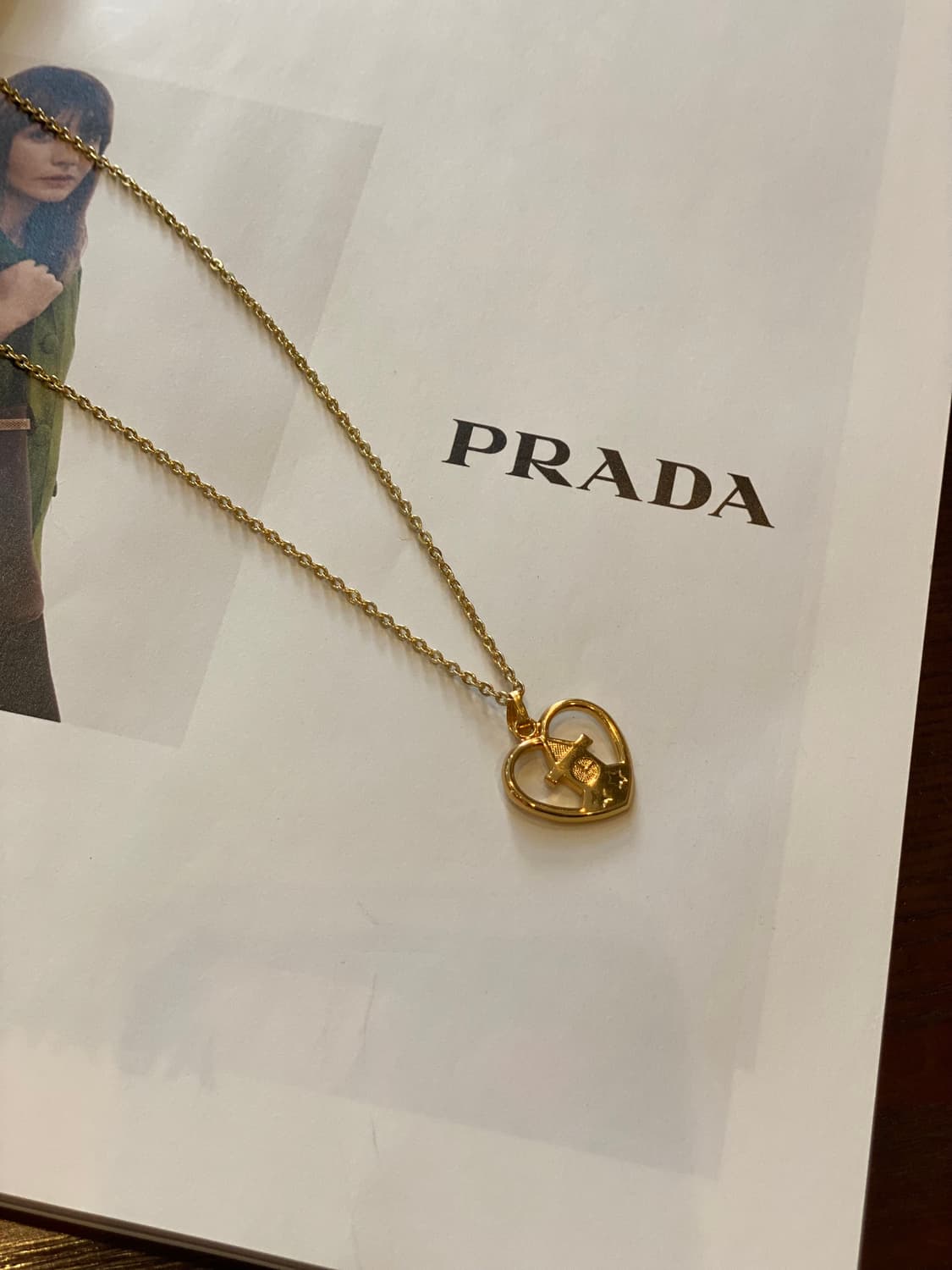 빈티지 클락타워 하트 팬던트 목걸이 상품이미지2