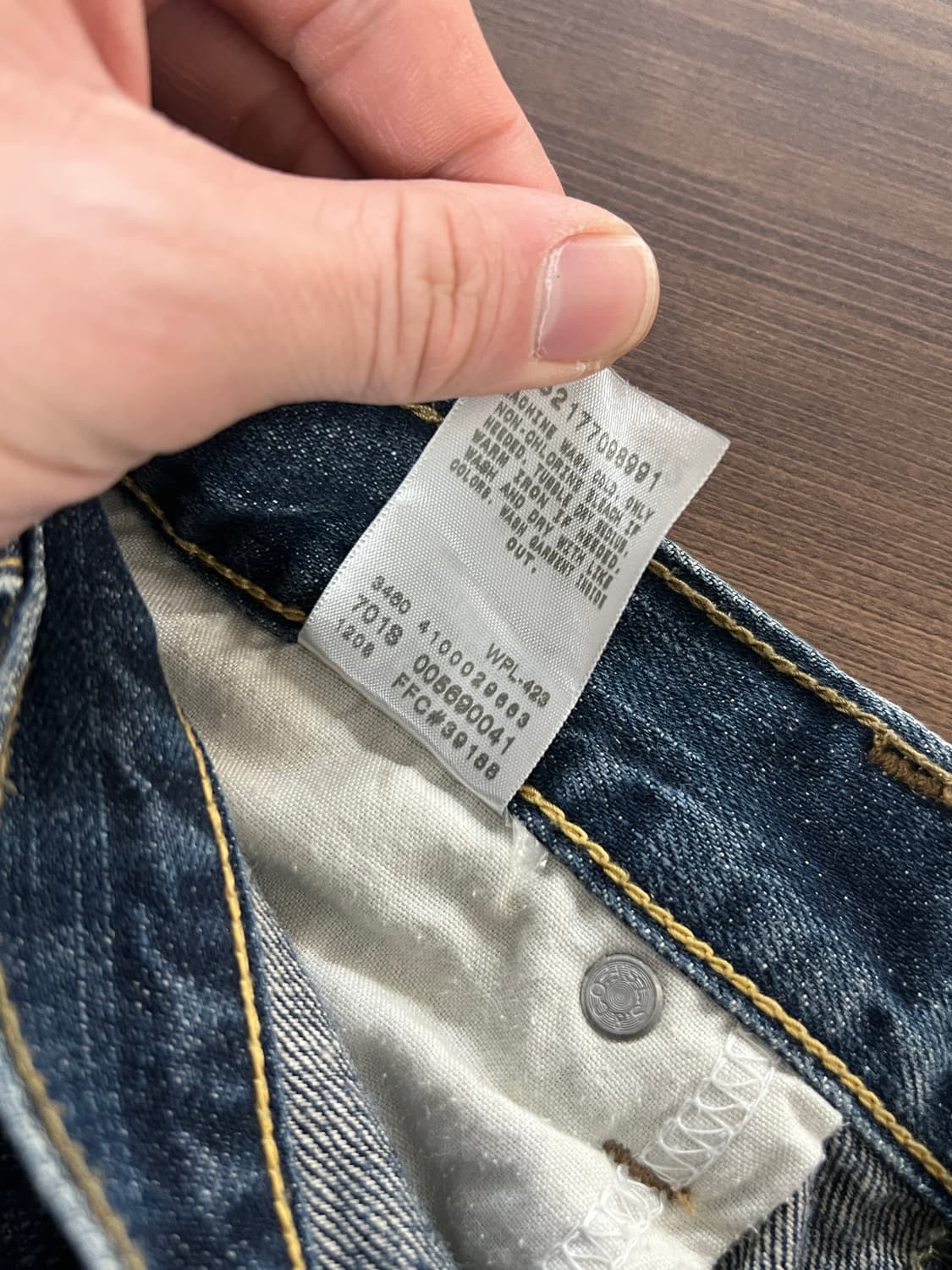 00s Levis 리바이스 569 루즈 스트레이트 데님 팬츠 상품이미지9