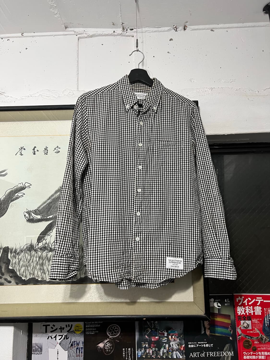 와코마리아 FTL 체크셔츠 상품이미지2