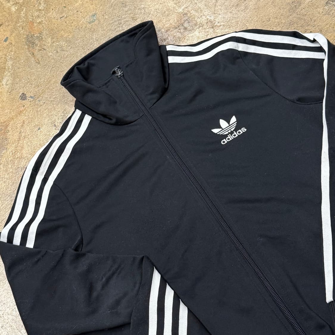 [정품/90] 아디다스 삼선 트랙탑 블랙 져지 b17 상품이미지1