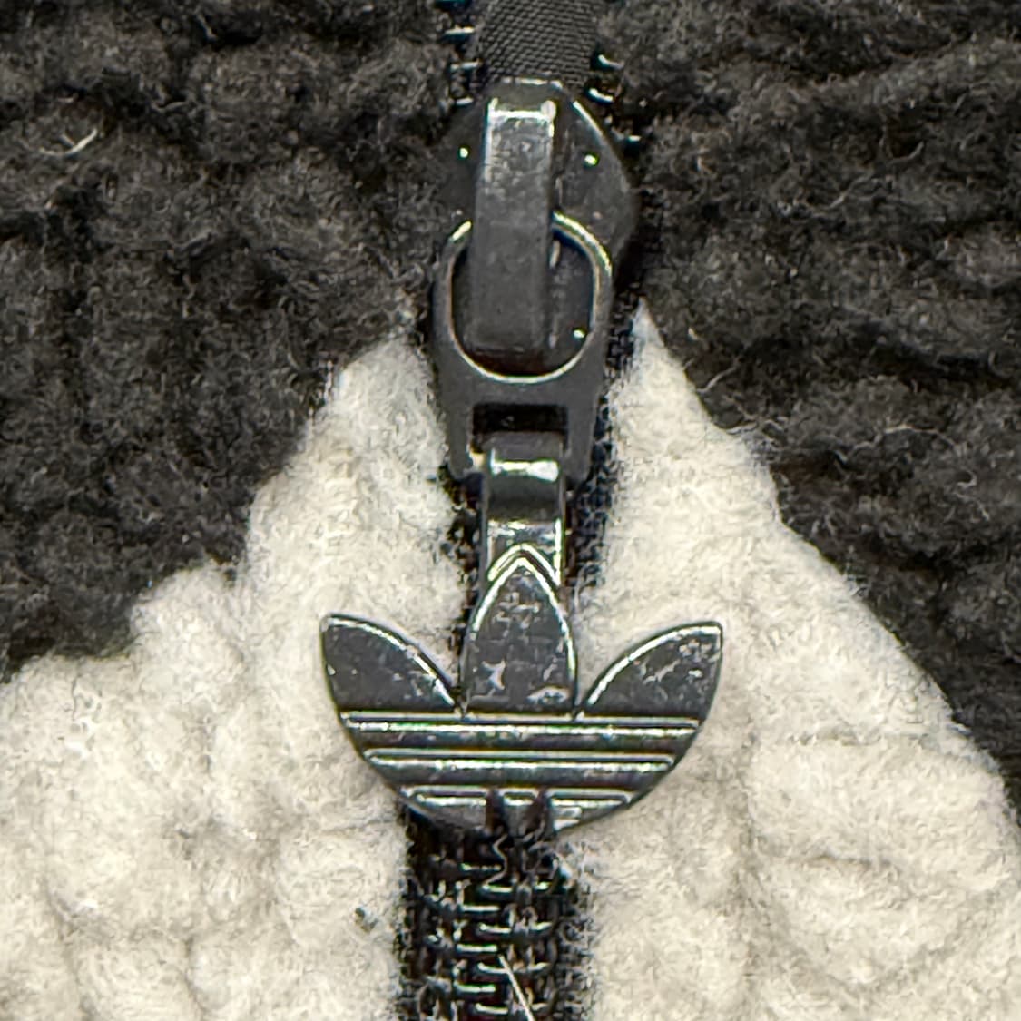 [정품/2XL] 아디다스 블랙 트레포일 뽀글이 플리스 b19 상품이미지8