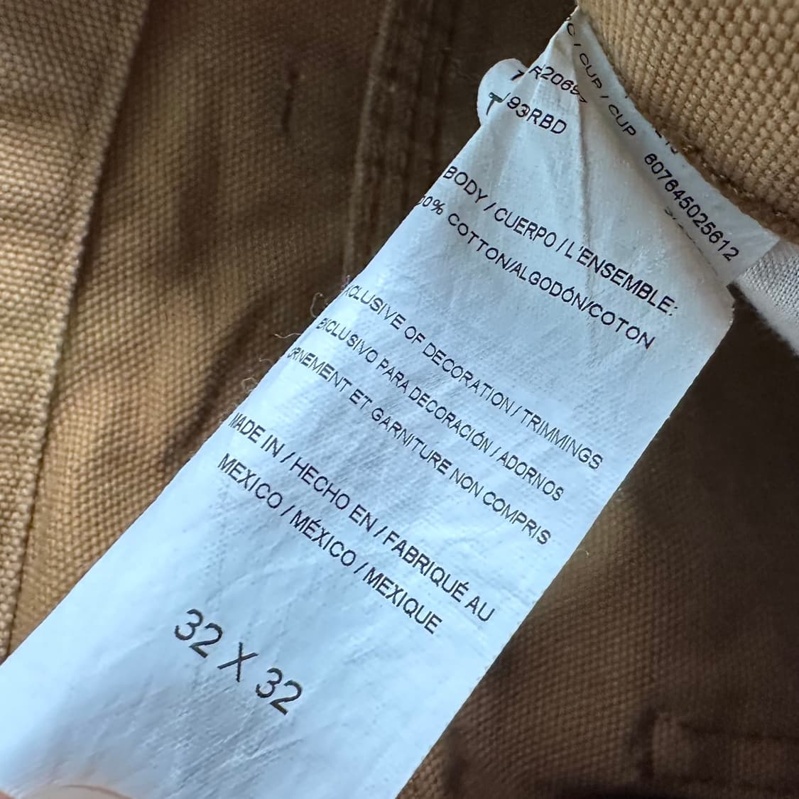 디키즈 캔버스 코튼 카펜더 팬츠 상품이미지7