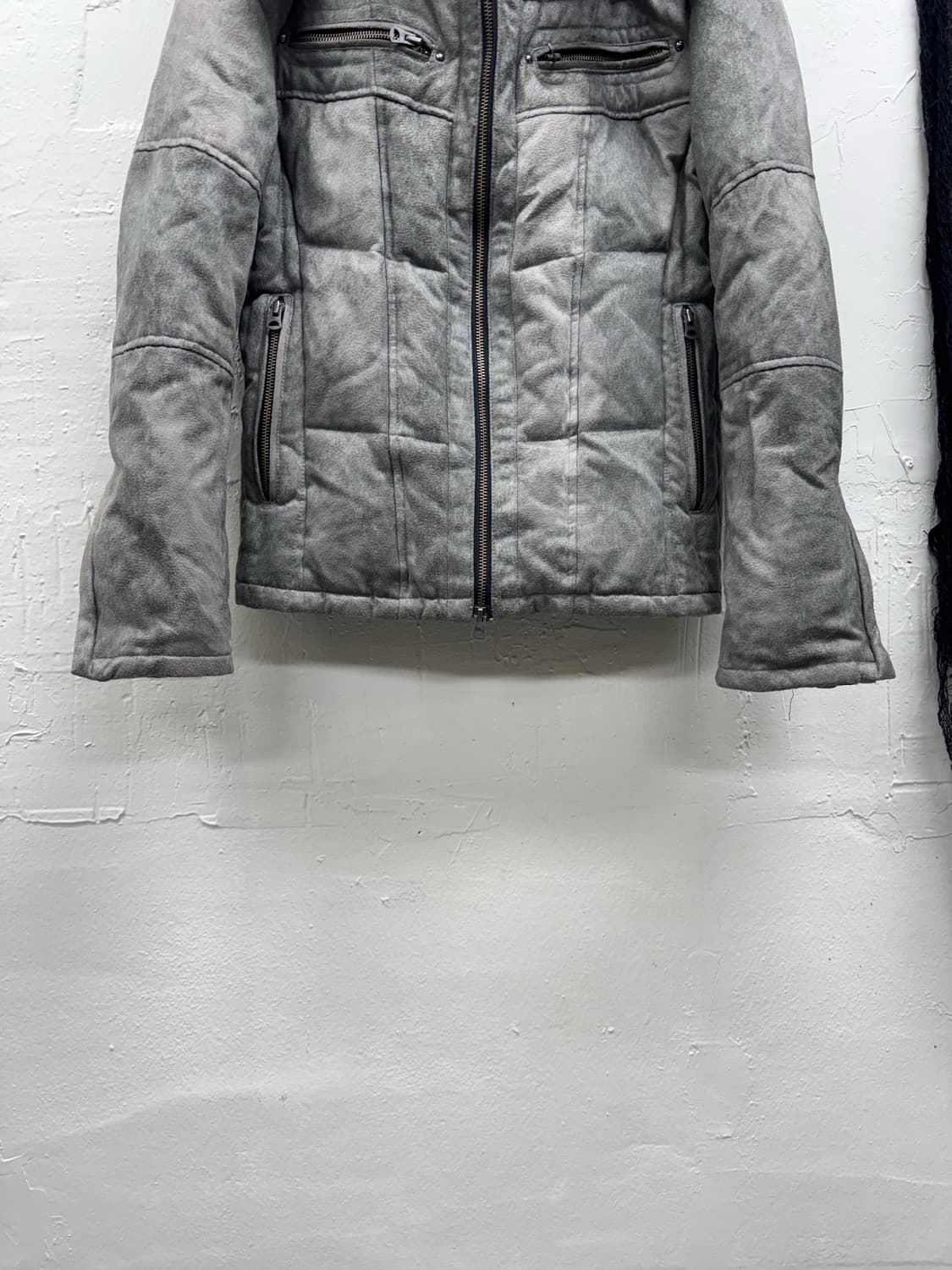 Tornado mart fake swede fur down jacket 상품이미지5