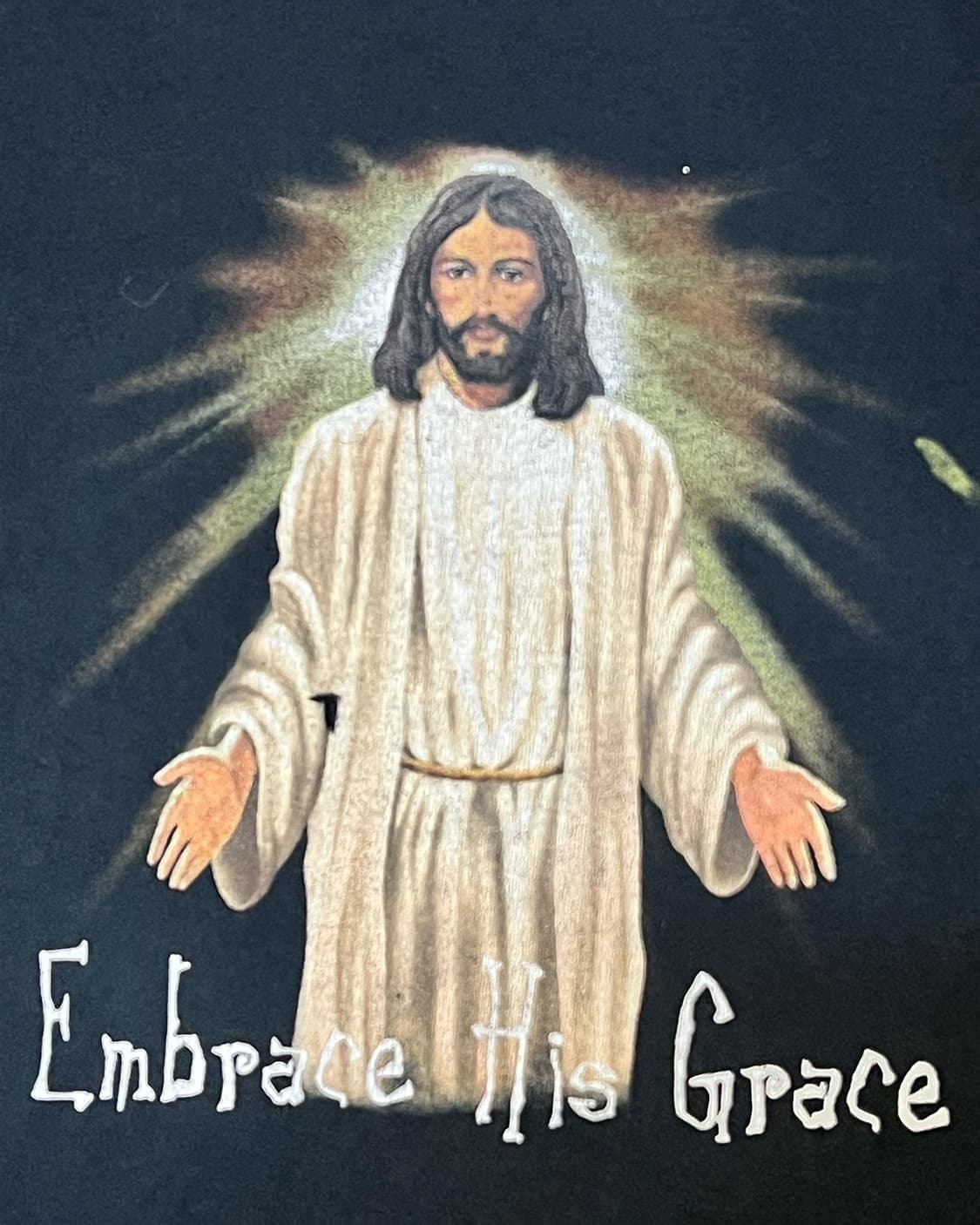 00’s Jesus Embrace His Grace Shirt 상품이미지3