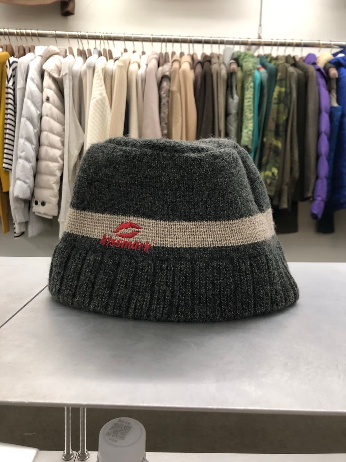 키스마크 니트 버킷햇 상품이미지2