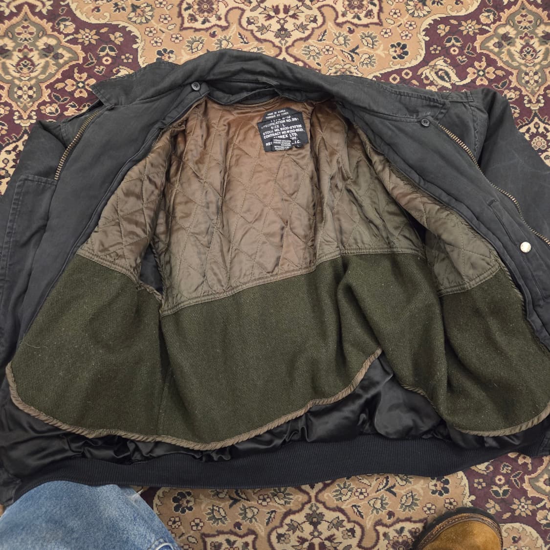 90s 아비렉스 b-10 자켓 L 상품이미지6