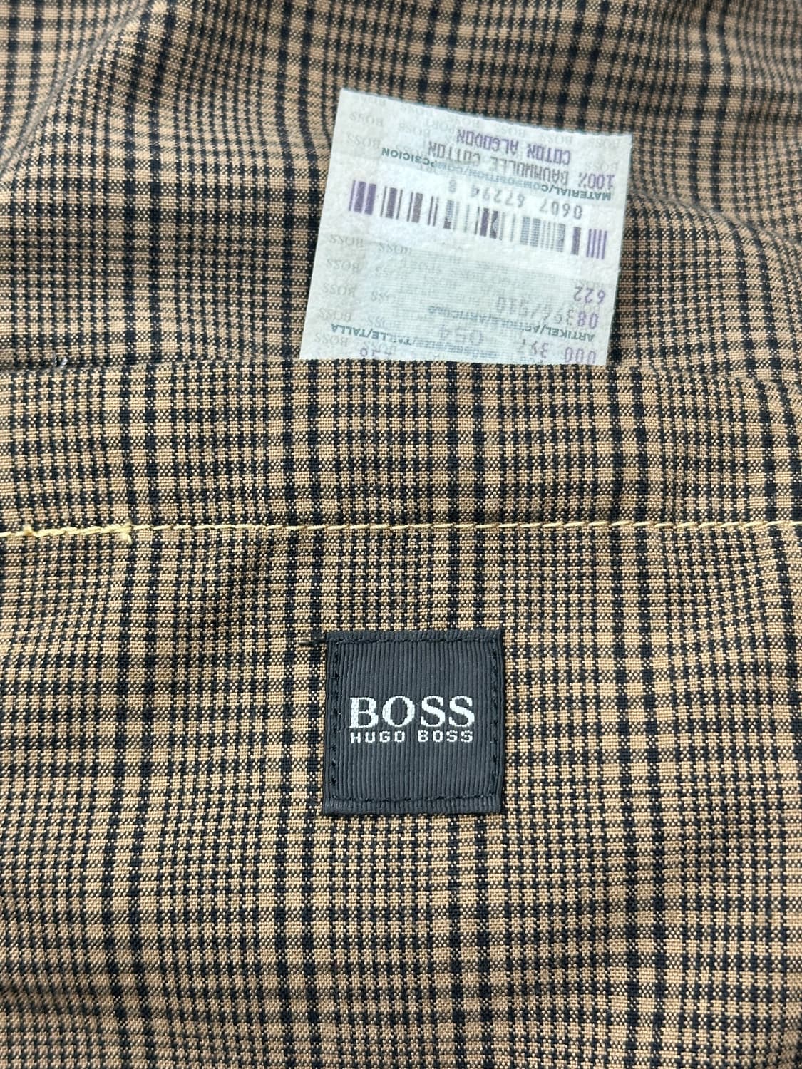 2006' 휴고보스 커브드 데님 집업 자켓 XL 상품이미지9