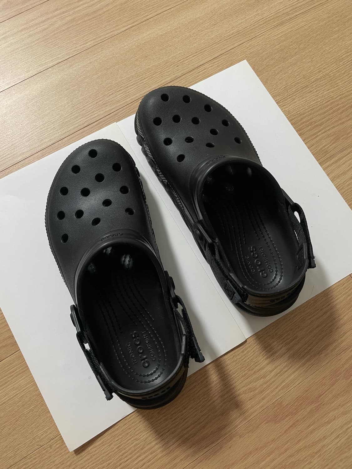 Crocs 크록스 듀엣맥스 2 블랙 260 상품이미지2