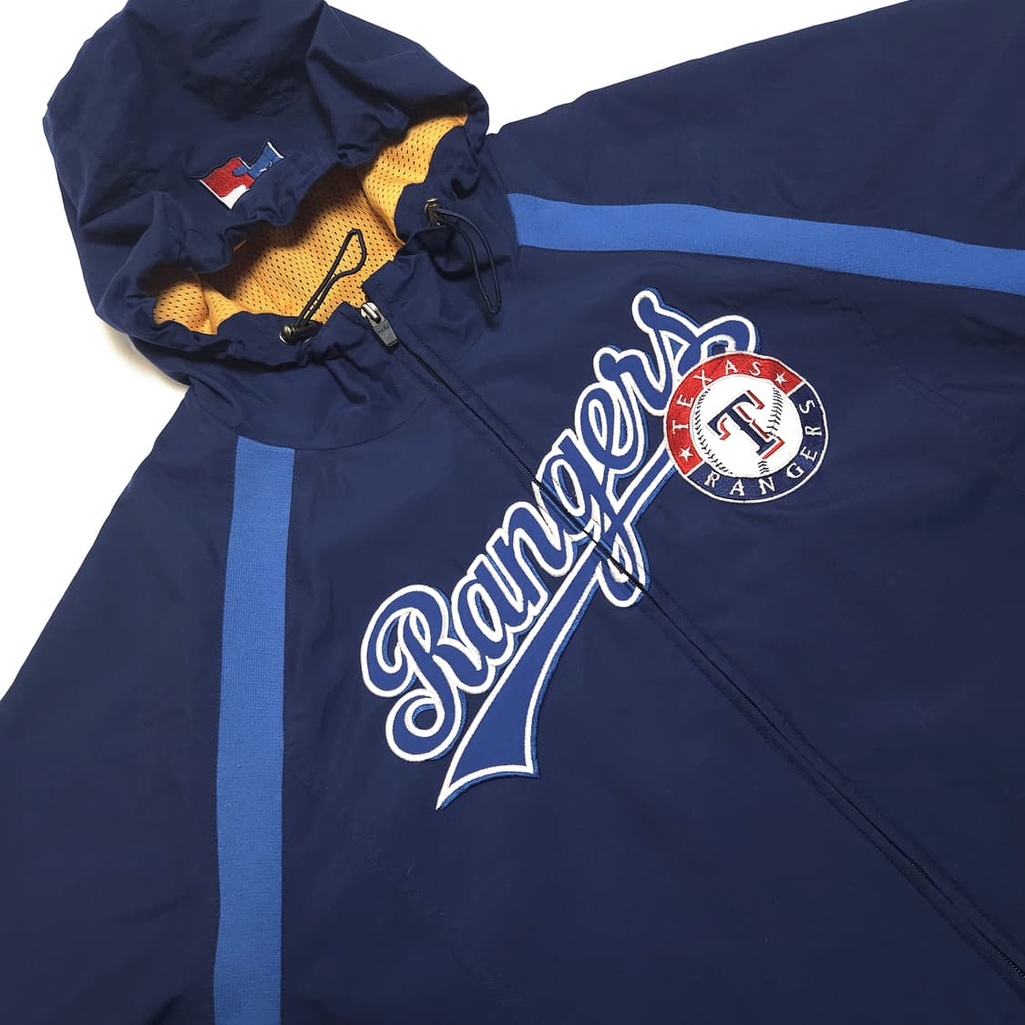 00s MLB 텍사스 레인저스 스펠아웃 바람막이 자켓 상품이미지4