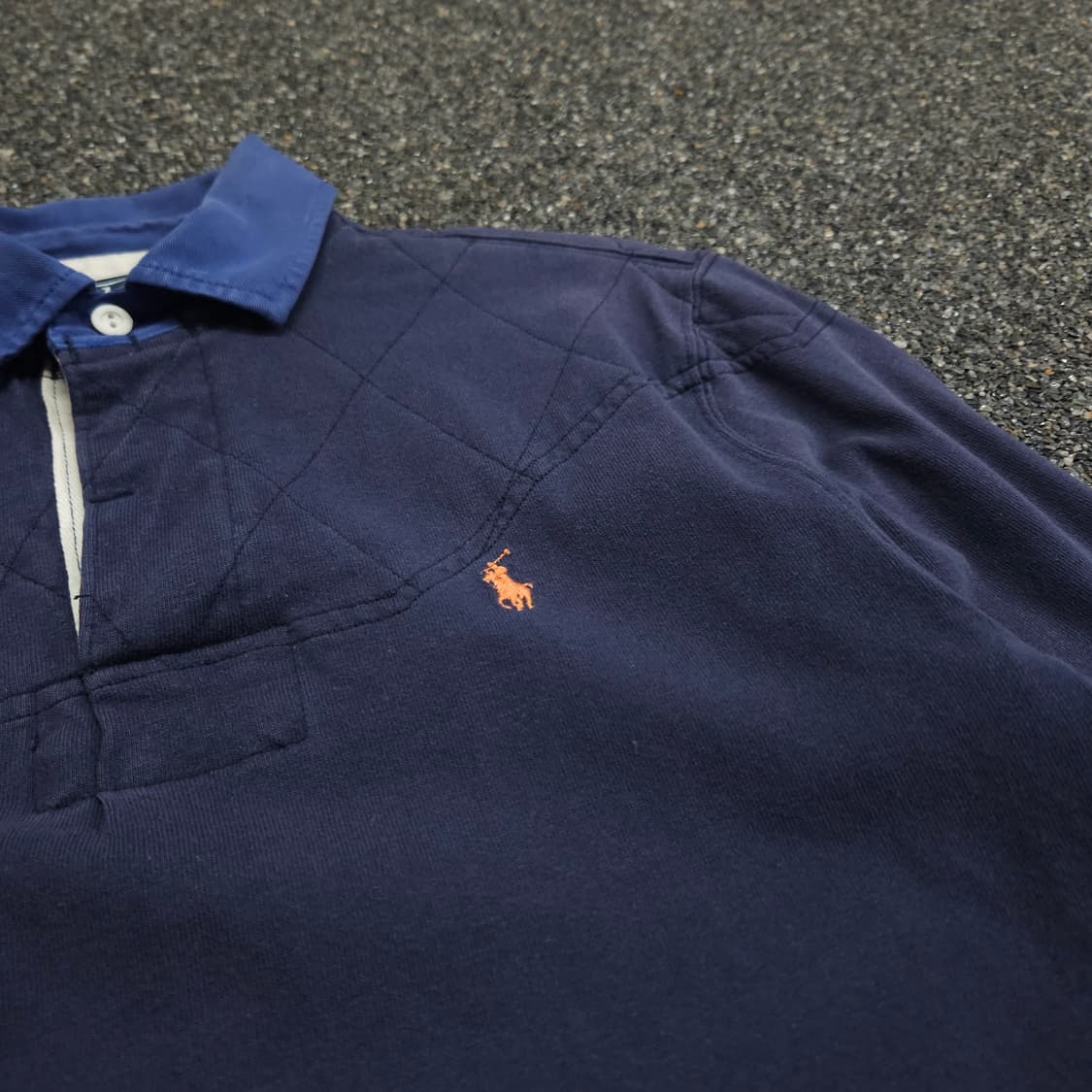폴로 랄프로렌 포니 럭비 카라 티셔츠 (S) 상품이미지3