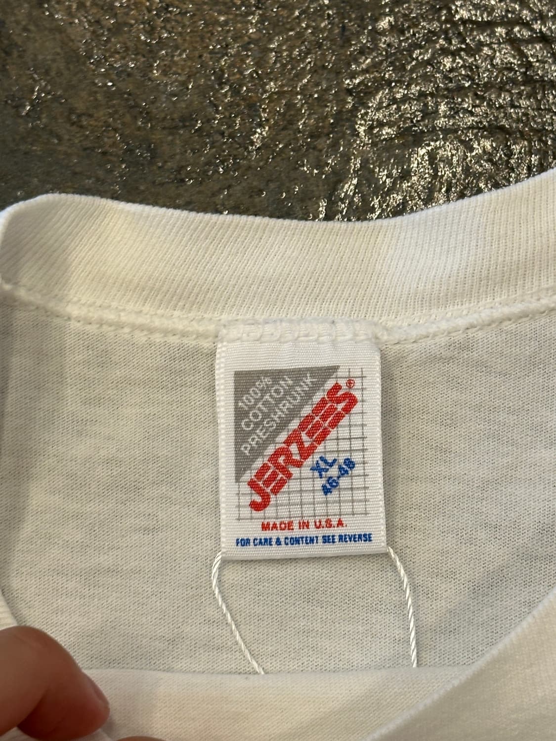90s Made in USA Jerzzes 져지스 프린팅 티셔츠 XL 상품이미지4