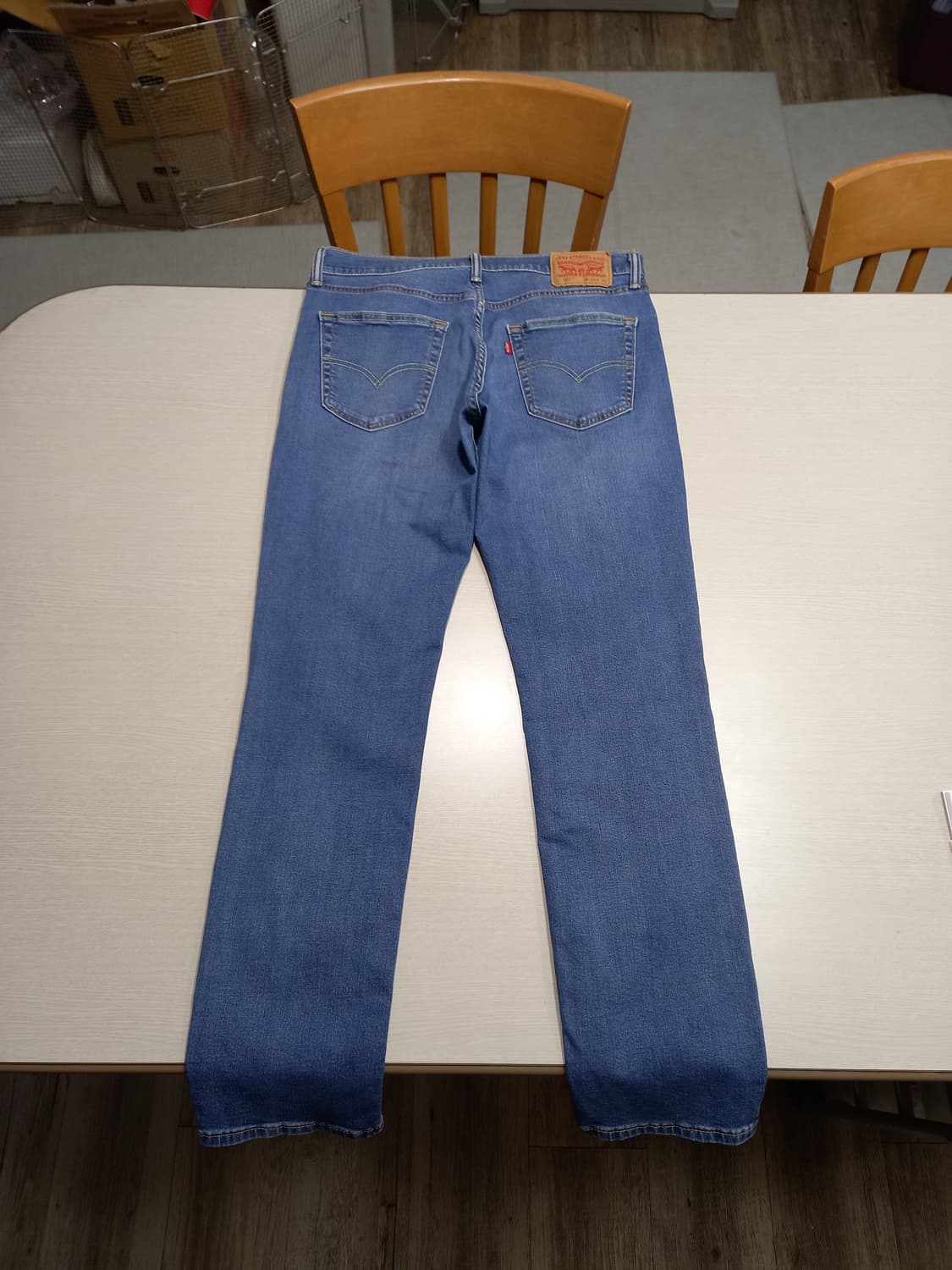 32 리바이스511 워싱 부드러운스판 슬림일자진 32-279 상품이미지2