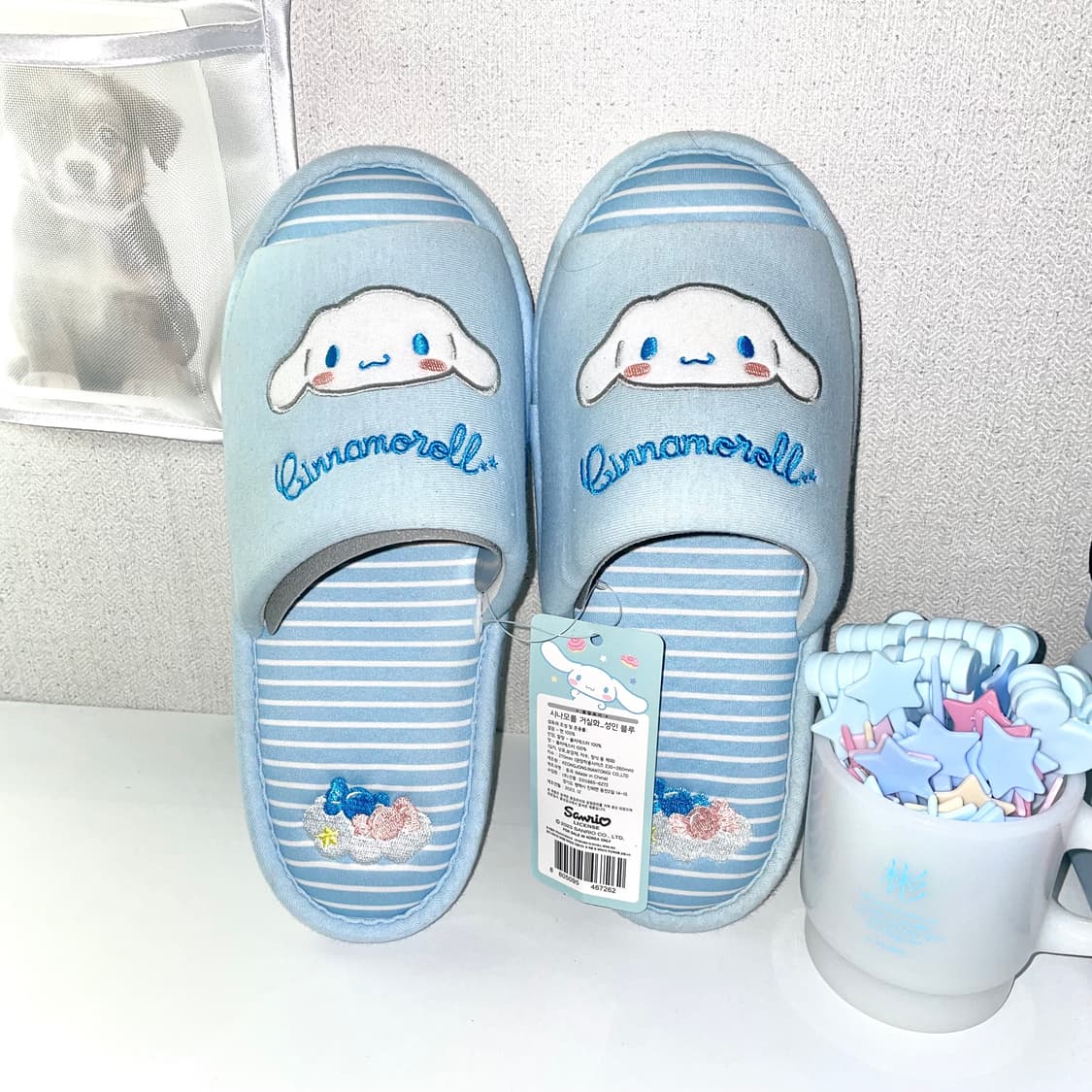 산리오 시나모롤 룸슈즈 상품이미지5