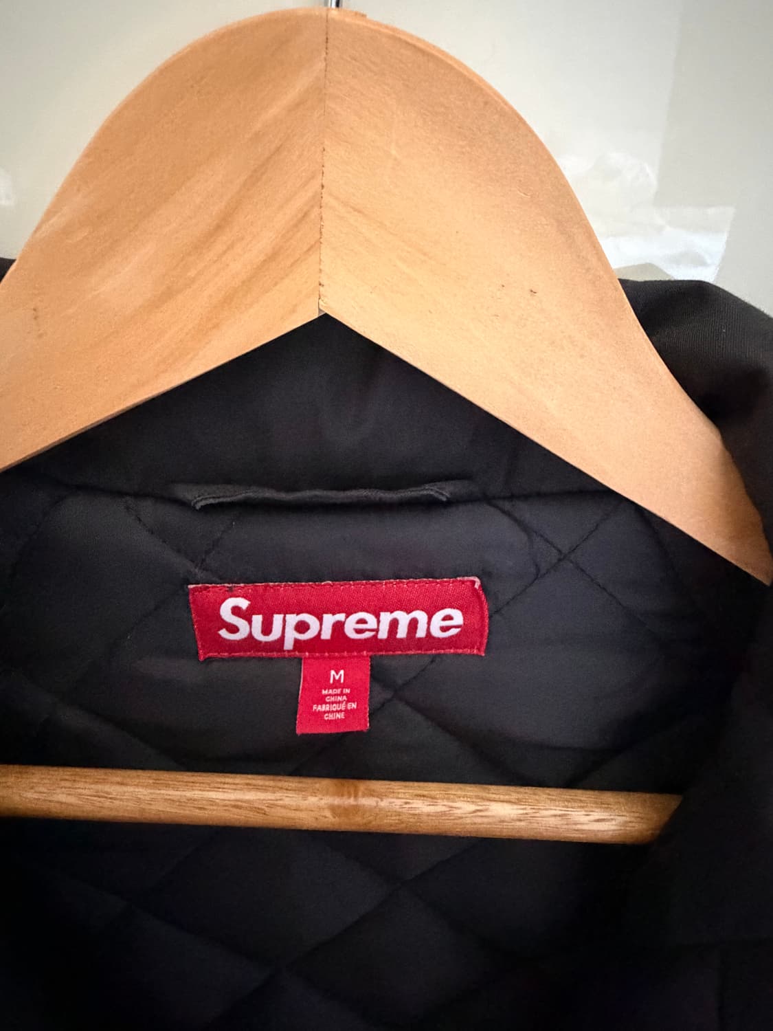 슈프림 누빔 봄버 자켓 M사이즈  상품이미지4