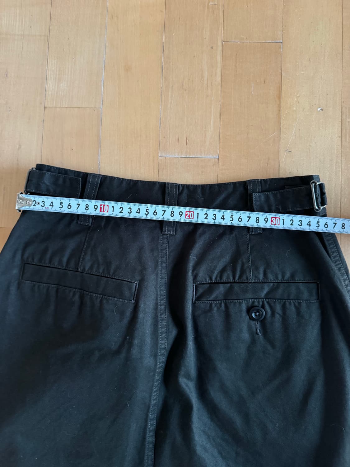 MHL 카키브라운 스커트 상품이미지7