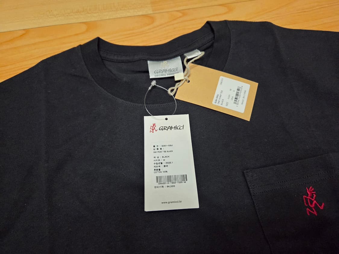 그라미치 원포인트 티셔츠 새제품사이즈 M 상품이미지2