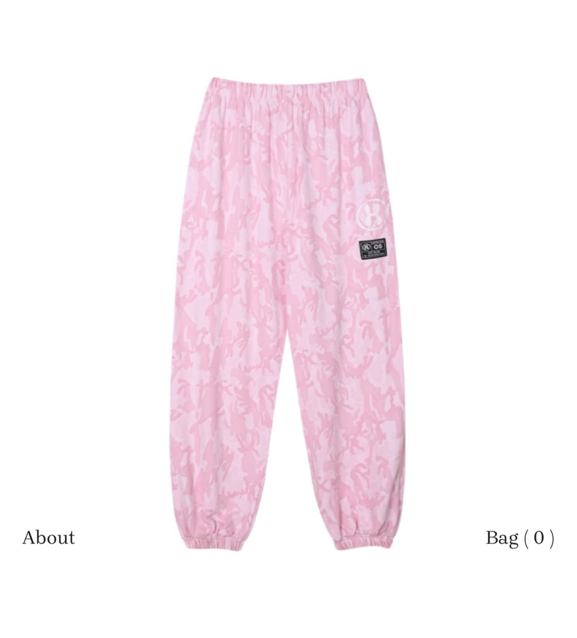 더미스테리어스호텔 카모 오버 와이드 팬츠 상품이미지4