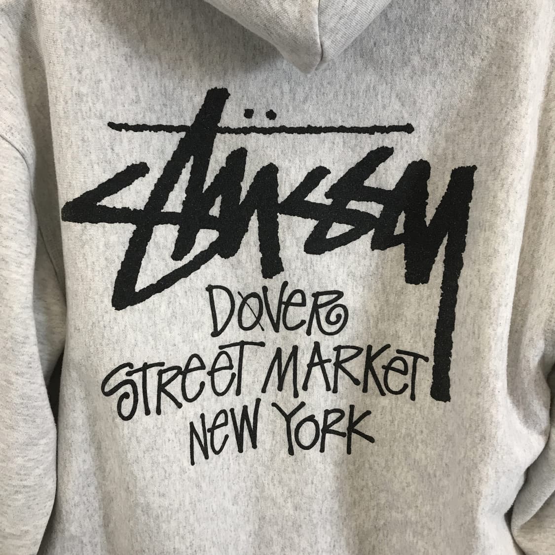 스투시 도버스트릿마켓 뉴욕 후드 애쉬헤더 [M] 상품이미지4