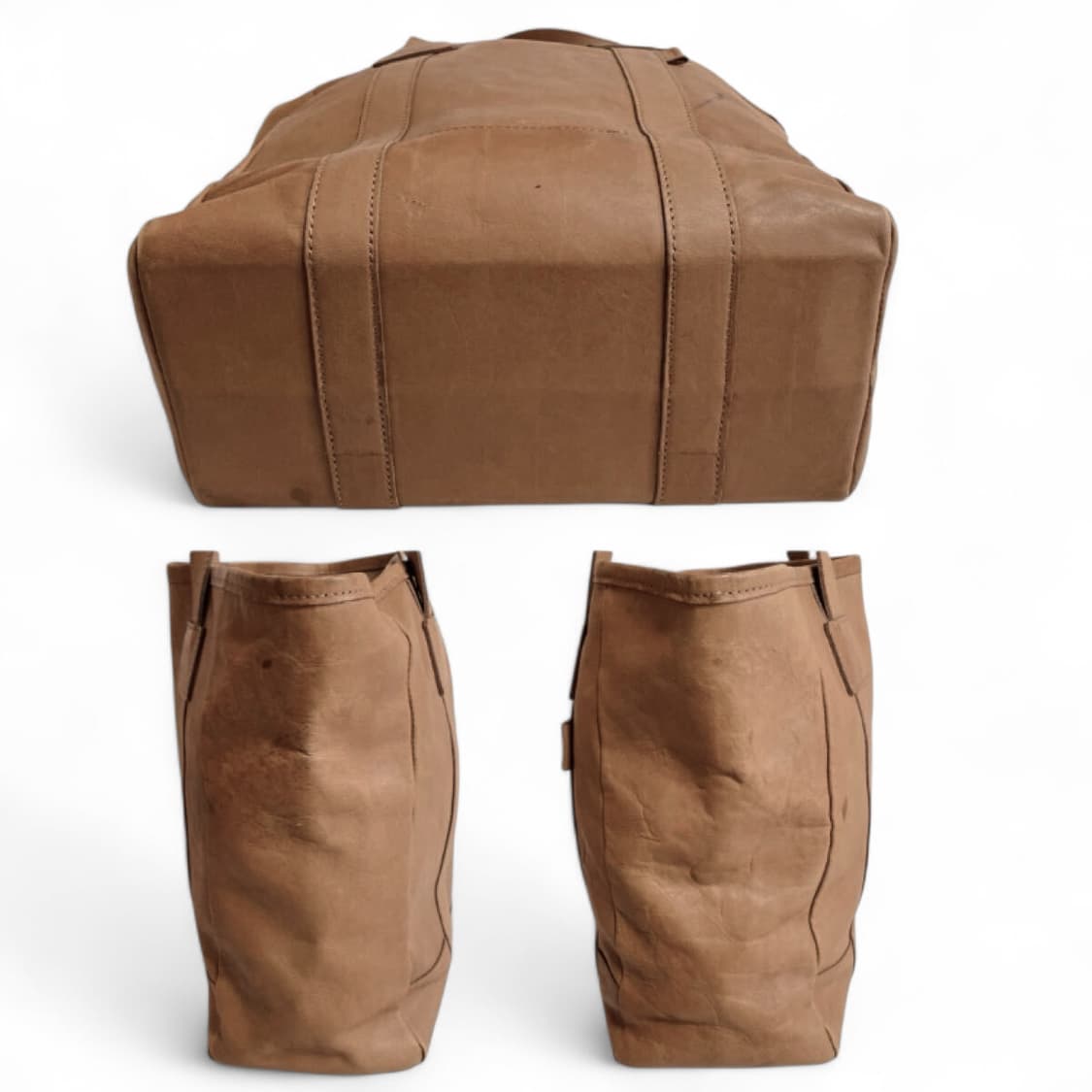 요시다 포터 소가죽 카멜 베이지 토트백 상품이미지6