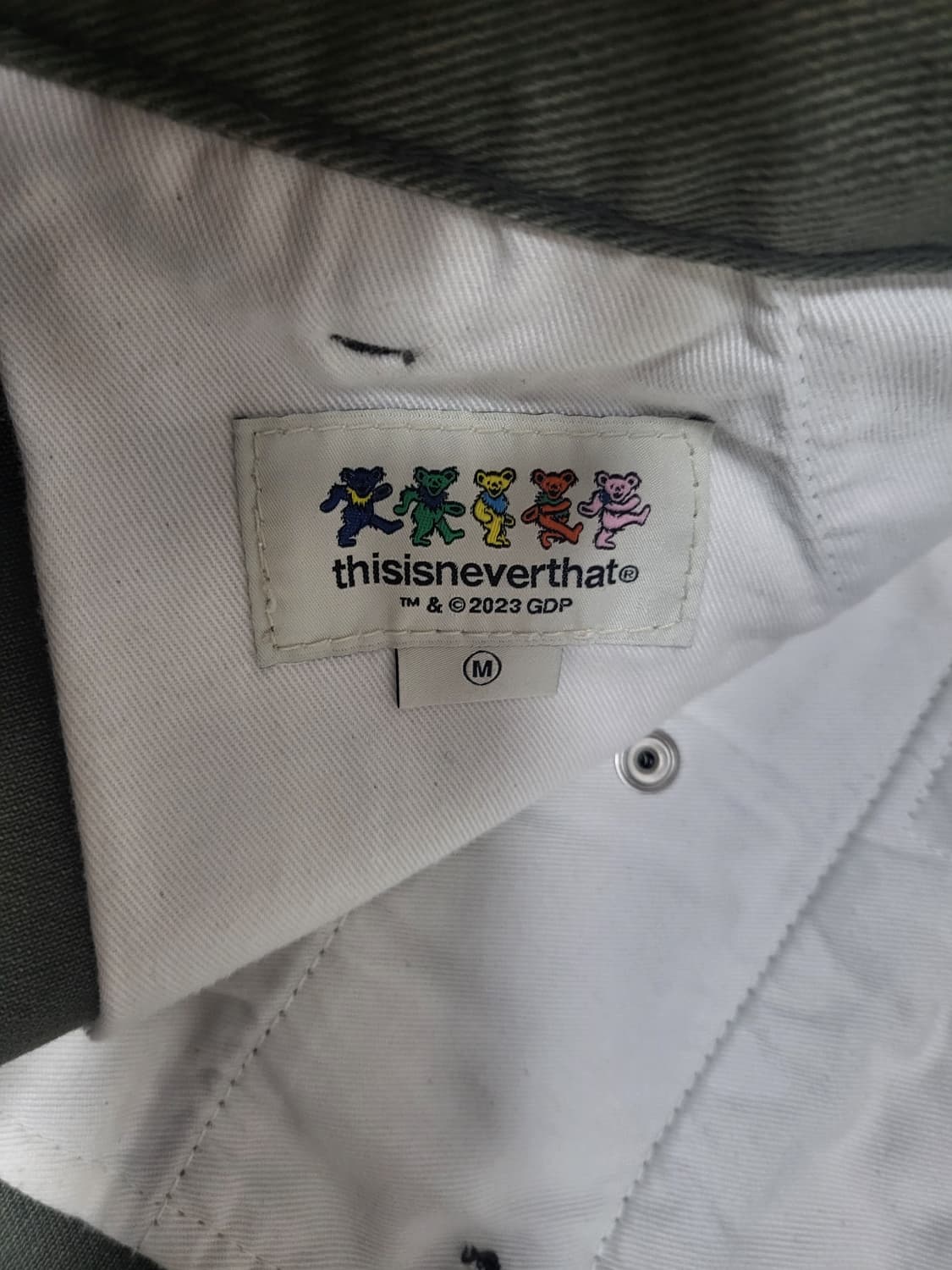 디스이즈네버댓 디네댓 그레이트풀데드 gd 워크 팬츠 M 상품이미지7