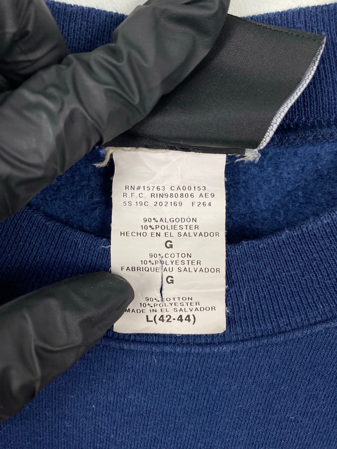 트레셔 맨투맨 네이비 L <628> 상품이미지7