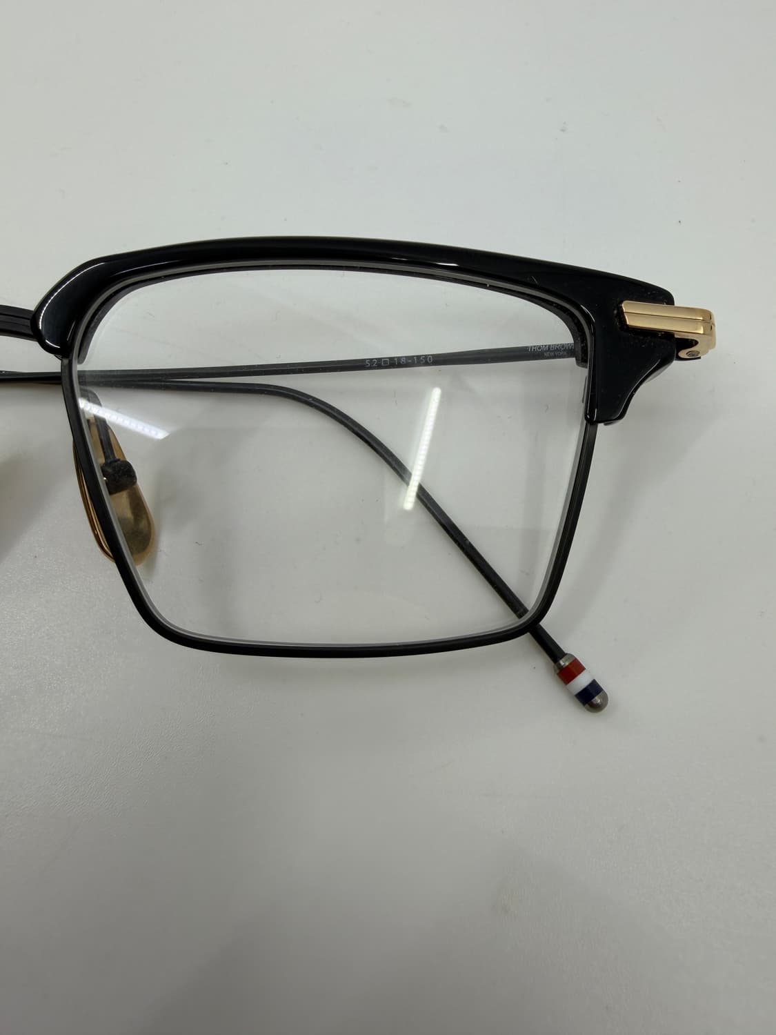 톰브라운 안경 tbx422 a 02 블랙 신품 실착x 상품이미지7