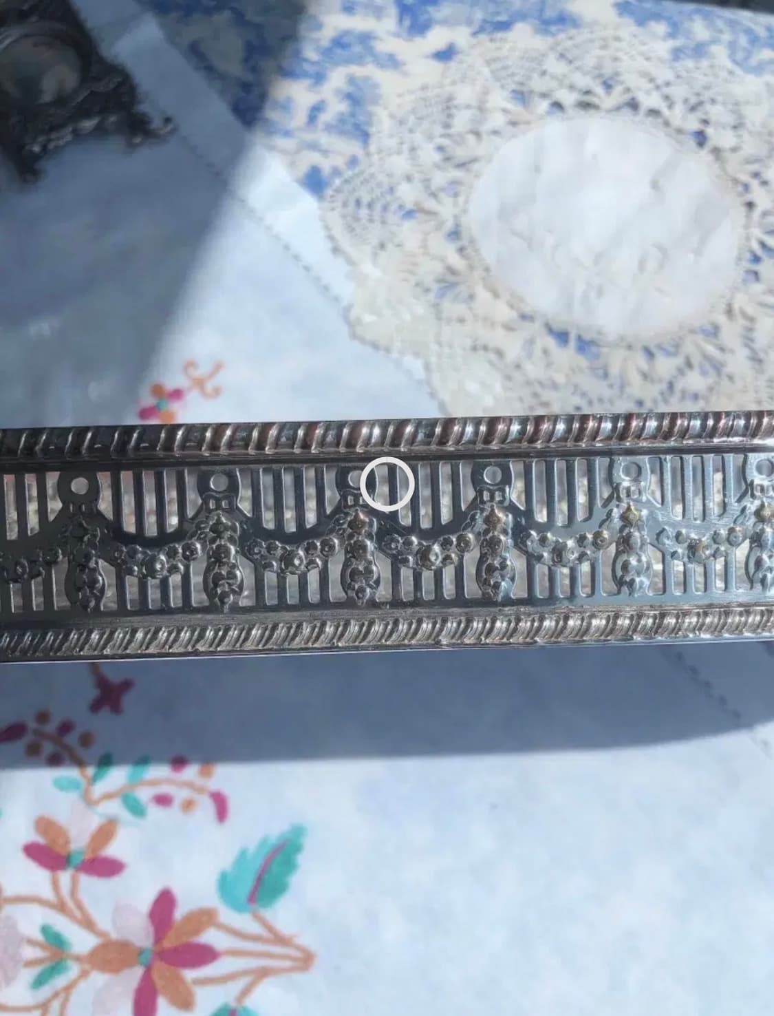 영국 빈티지 쉐필드 실버플레이트 롱트레이 상품이미지2