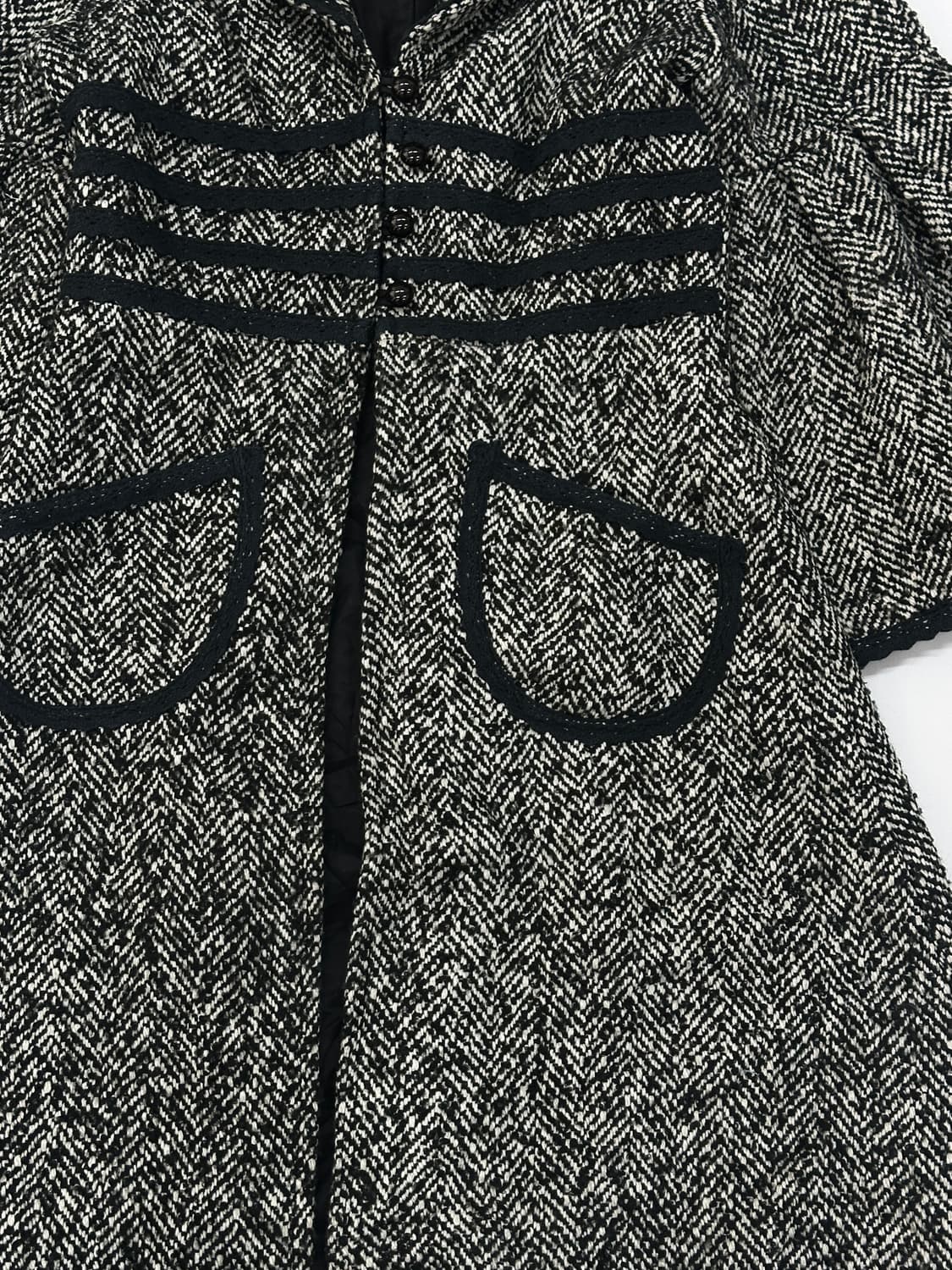 🖤슈슈룬 쇼콜라 마계 코트 🖤 갸루 고스로리 데빌 공겜여주 고딕풍 상품이미지5