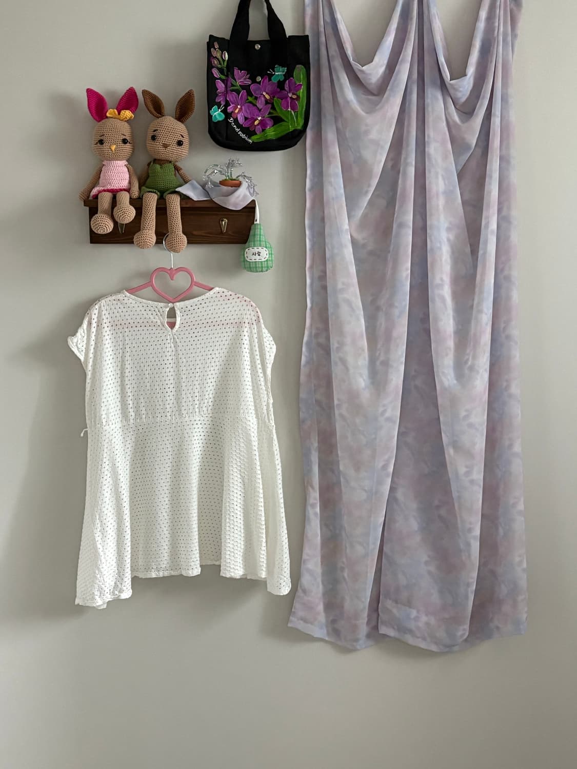 화이트 펀칭 티셔츠 상품이미지3