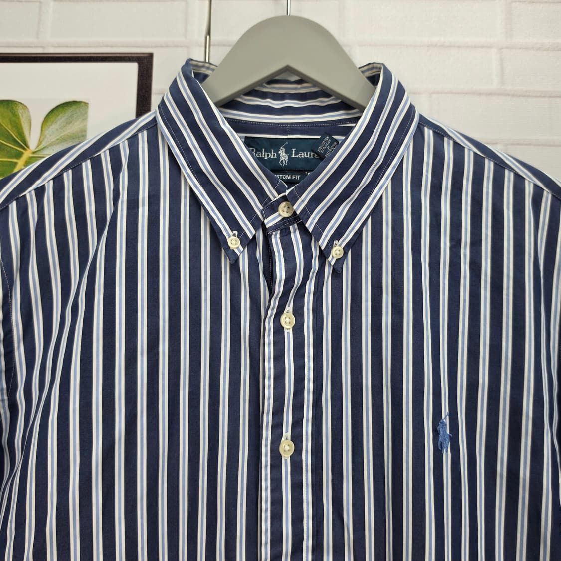 폴로랄프로렌 커스텀핏 스트라이프 긴팔 셔츠 남방 XL사이즈 상품이미지3