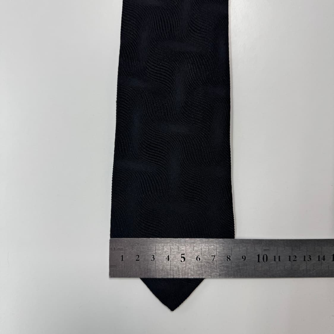 프라다 (PRADA) 명품 정품 블랙넥타이 8.2cm 상품이미지7