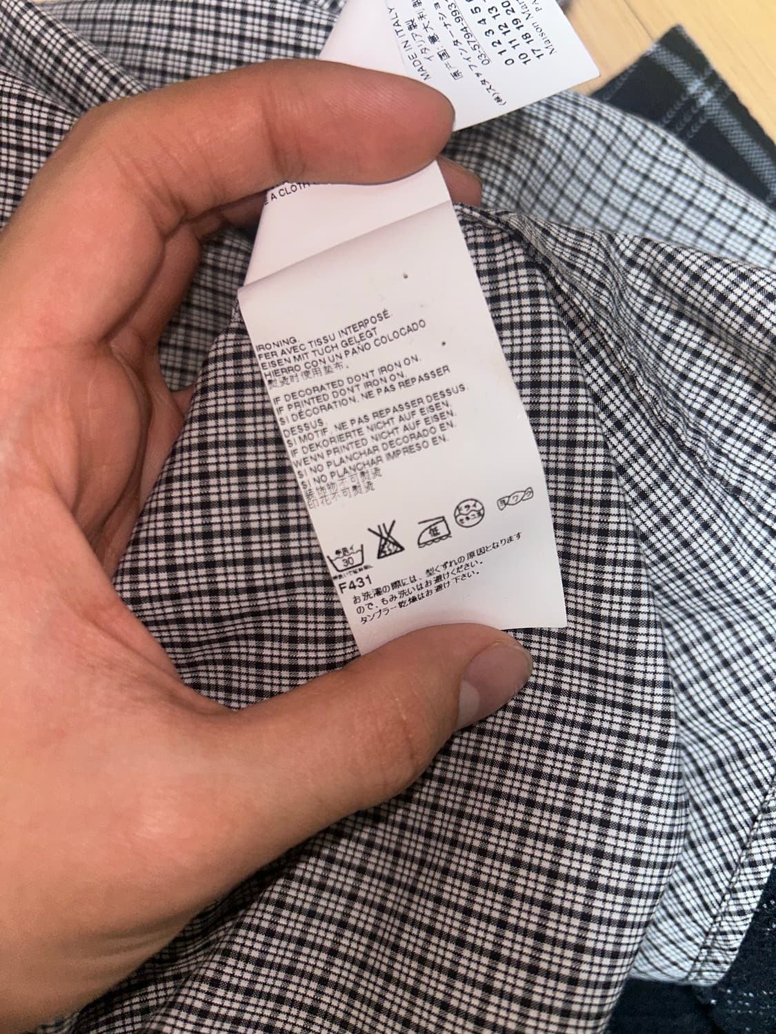 마르지엘라 반반 셔츠집업 상품이미지8