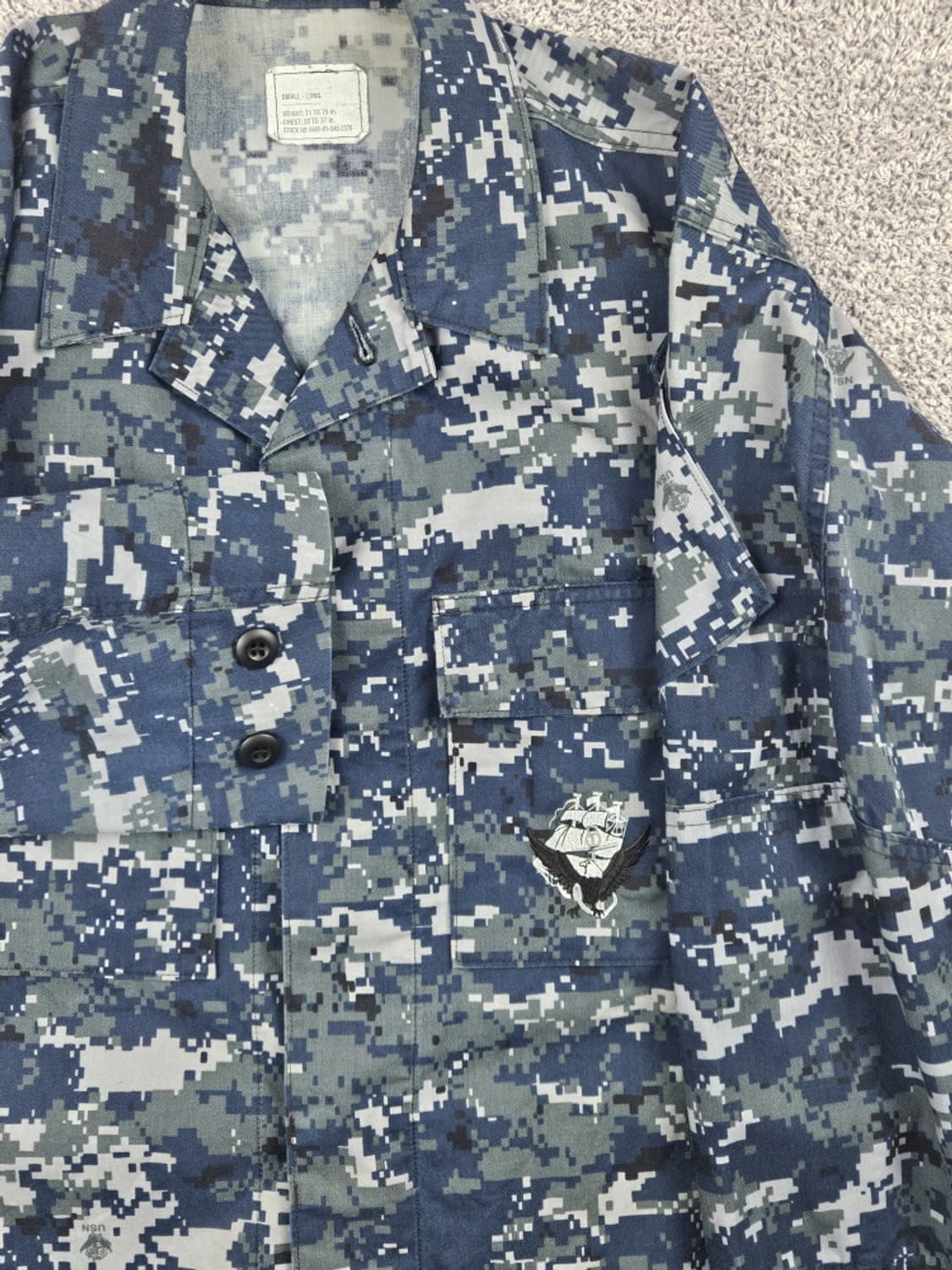 US NAVY NWU 미 해군 작업 전투복 ( S ) / 10528 상품이미지6