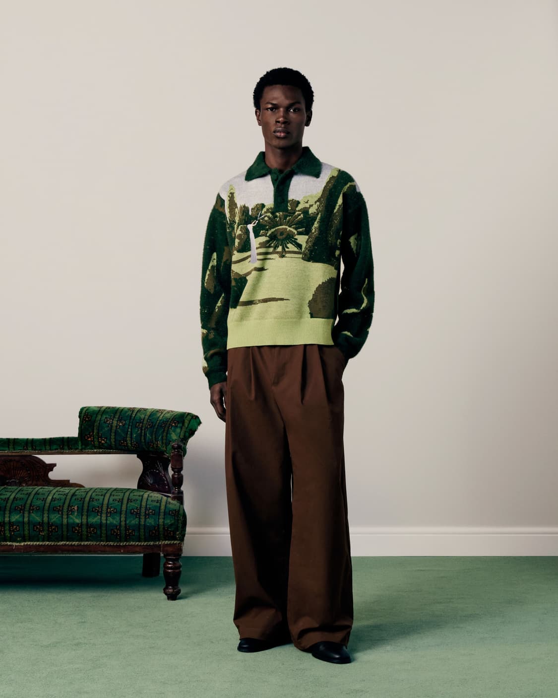 하우스 오브 에러스 니티드 가든 스웨터 L 상품이미지2