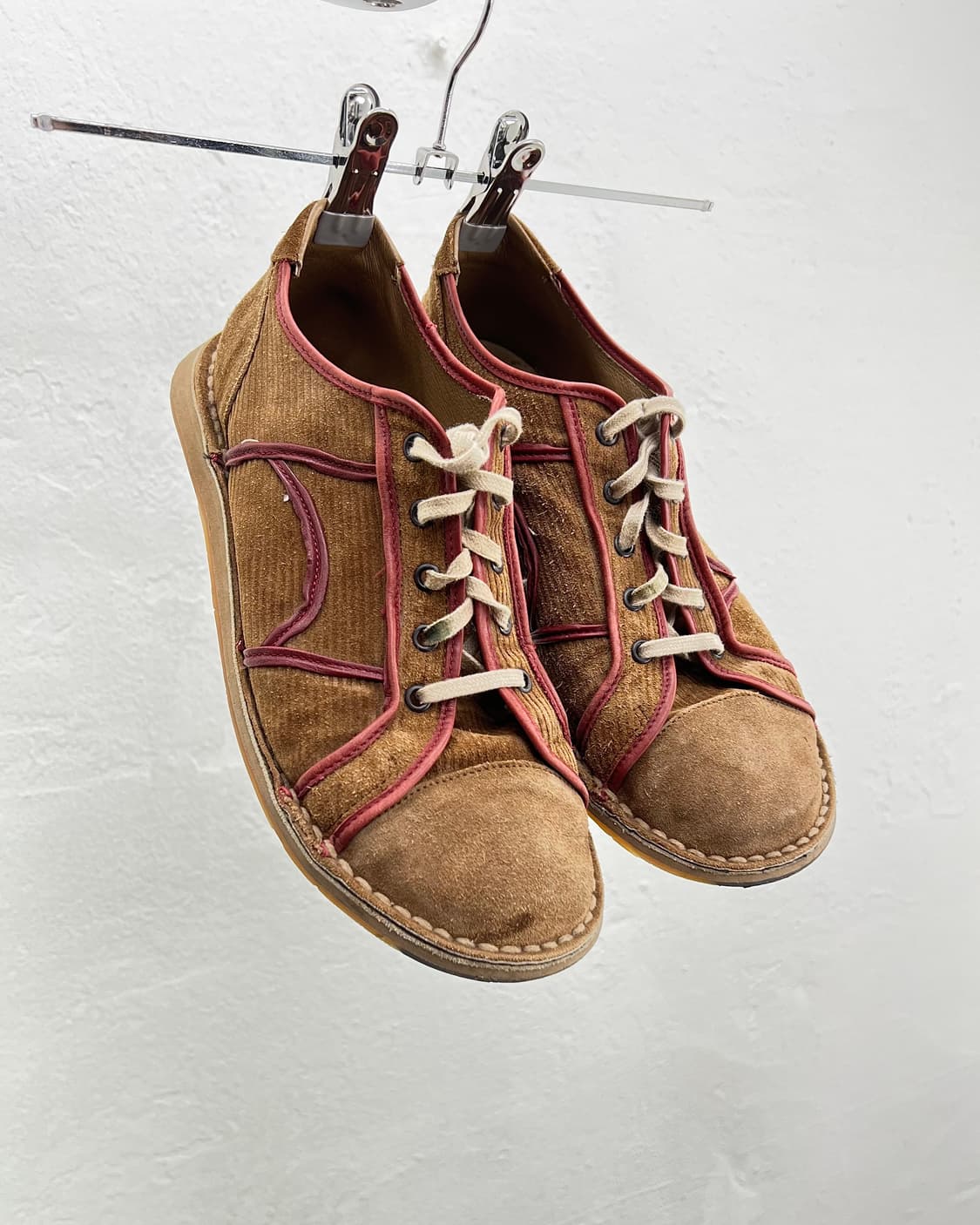 캠퍼 페우 패스 브라운 코듀로이 레더 스니커즈 상품이미지2