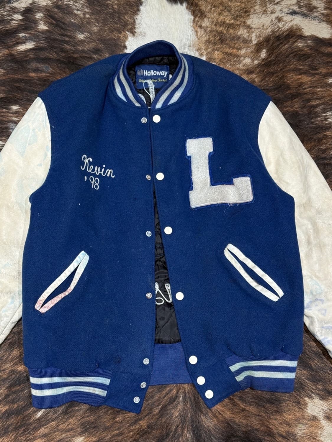 90s usa holloway 바시티 자켓 상품이미지7