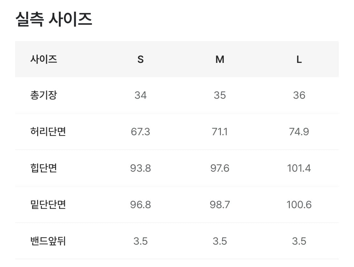 [새상품] 카인다미 골반볼륨업 빈티지워싱 하이웨스트 치마바지 M사이즈 상품이미지7