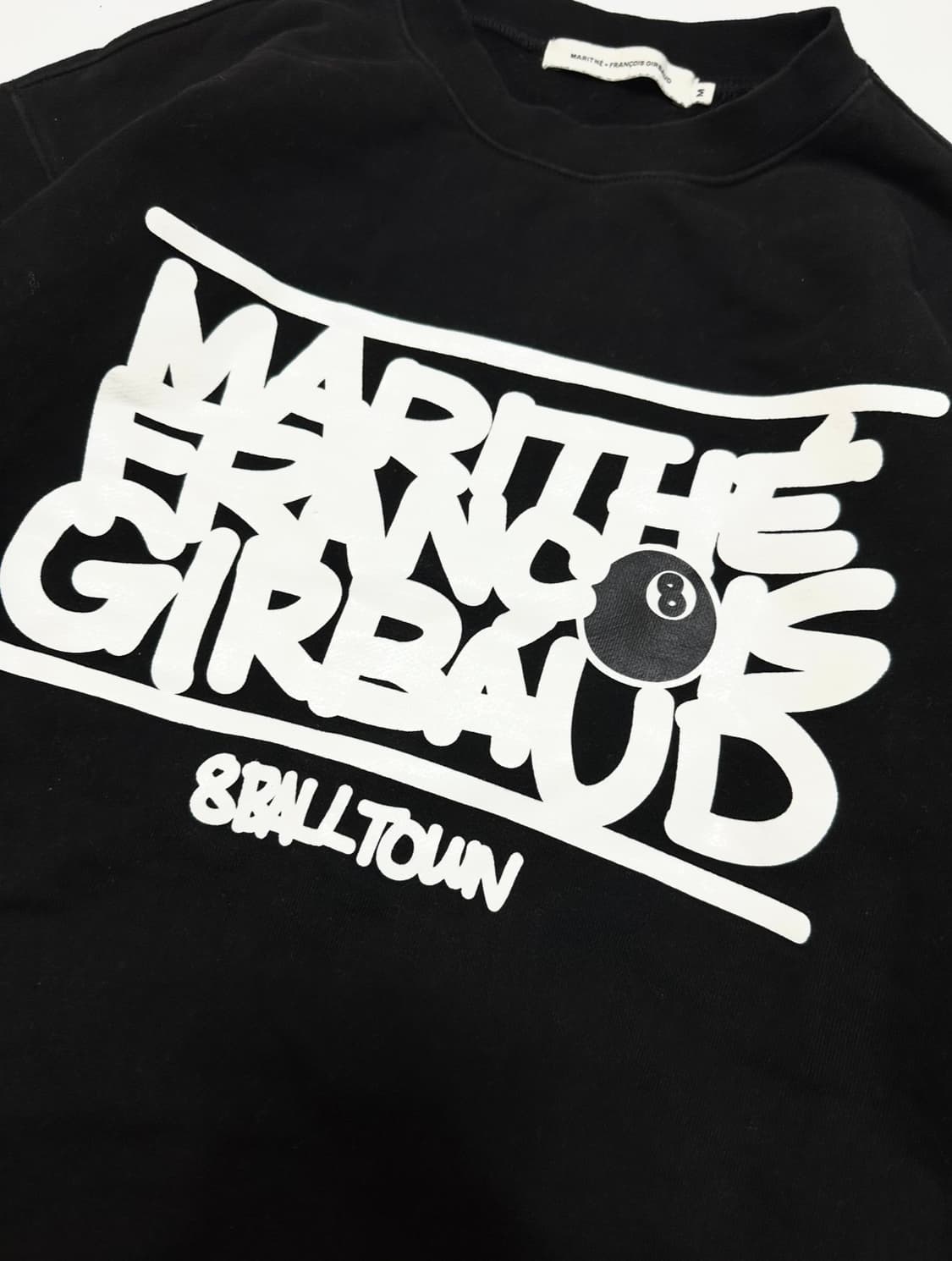 마리떼 프랑소와 저버 블랙 맨투맨 상품이미지5