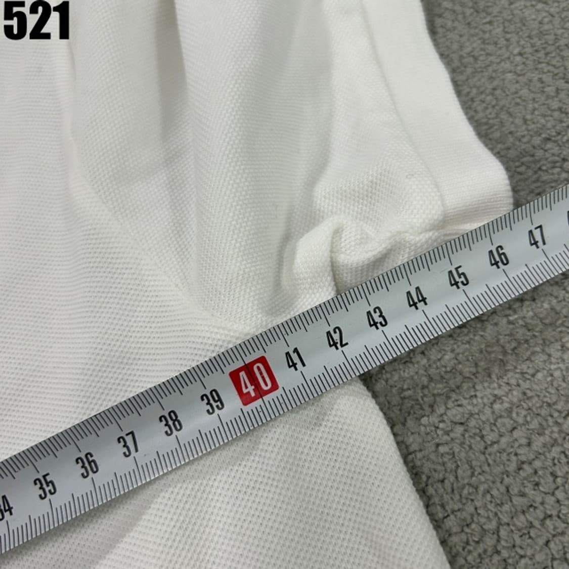 폴로 화이트 티셔츠 상품이미지4