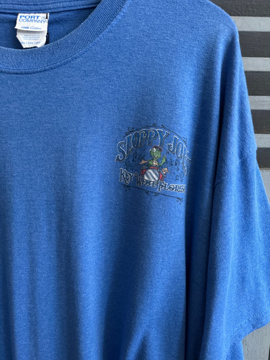 [2XL]USA 빈티지 Sloppy Zoe's 프린팅 티셔츠 상품이미지4