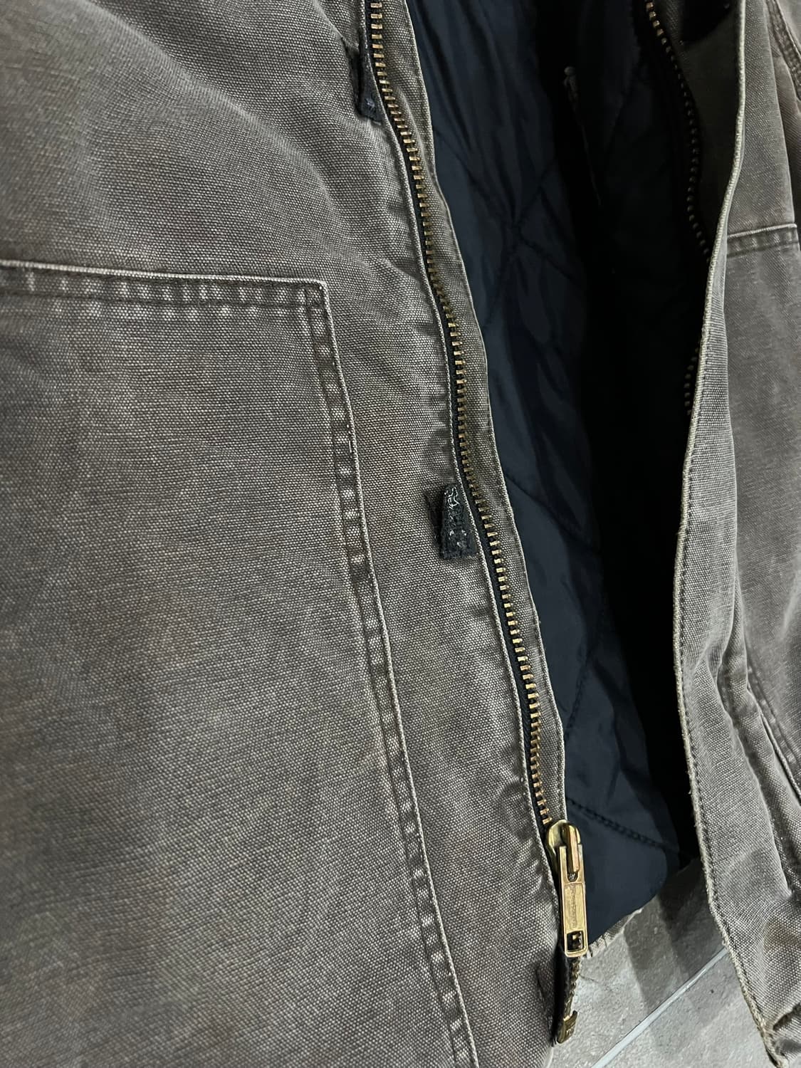 (XL)칼하트 덕 디트로이트 자켓 J22CHT 체스트넛 상품이미지6