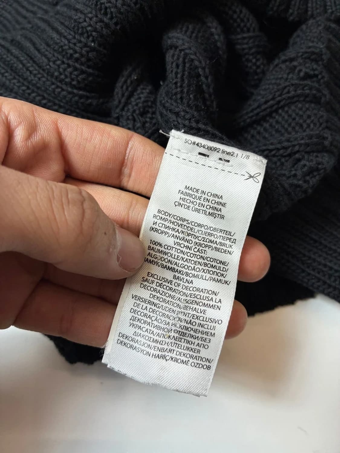 폴로 랄프로렌 피마코튼 신형 꽈배기 코튼 니트 PN8625 상품이미지7