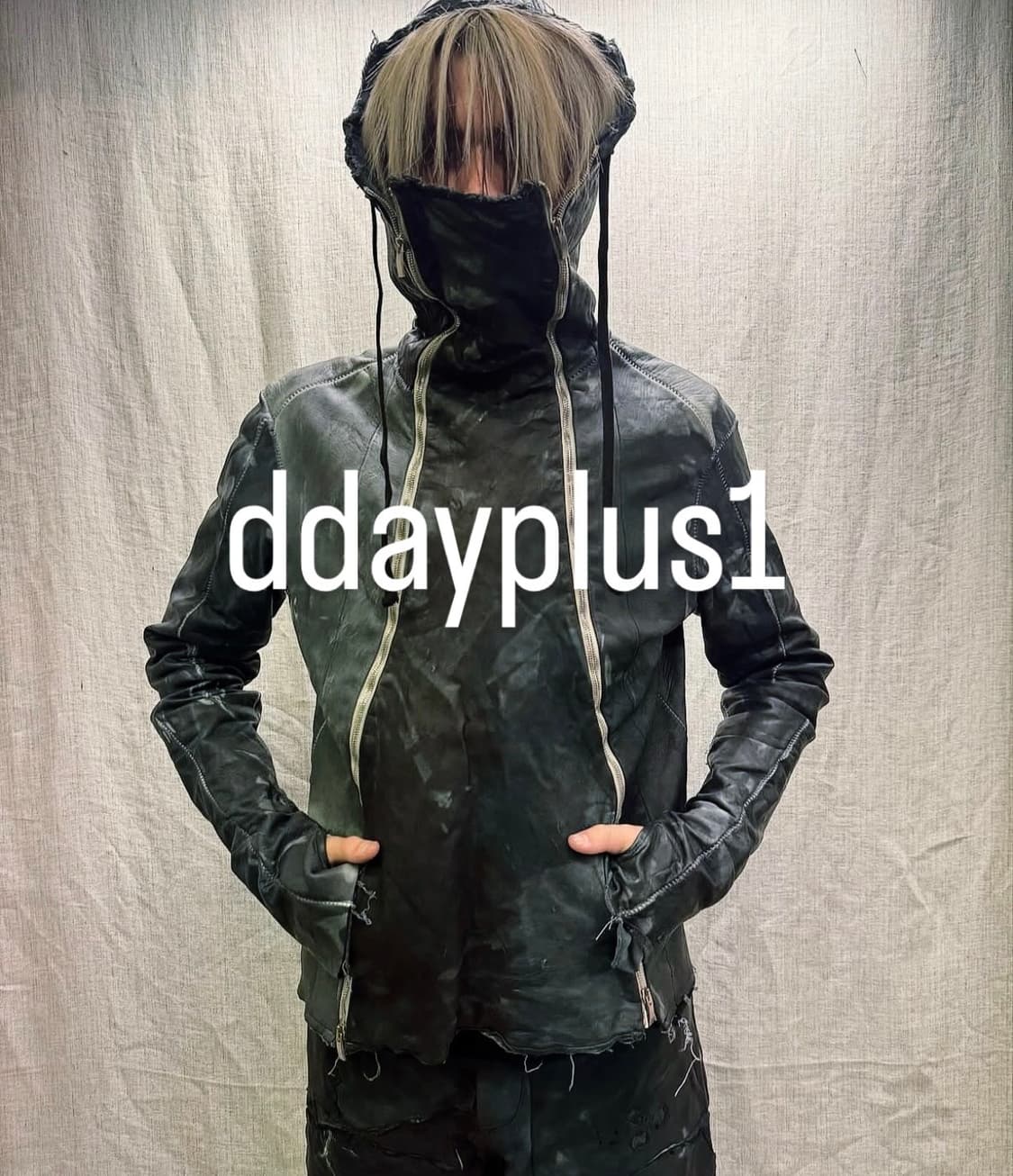 잠바렛 - 문스타 레더 타입3 후디 상품이미지1