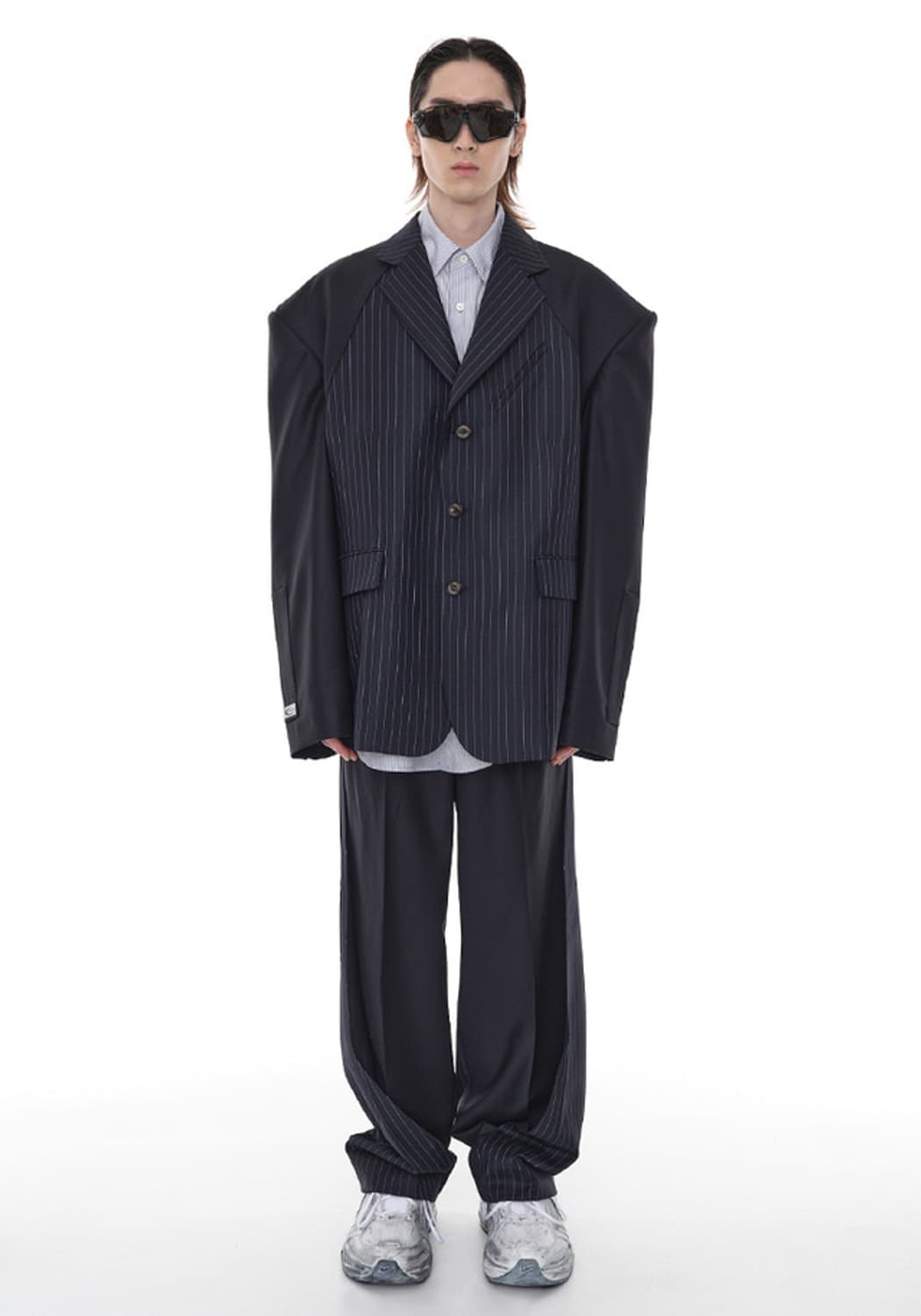 씨비전 CSC 네이비 펀믹스 셋업 1,2 상품이미지2