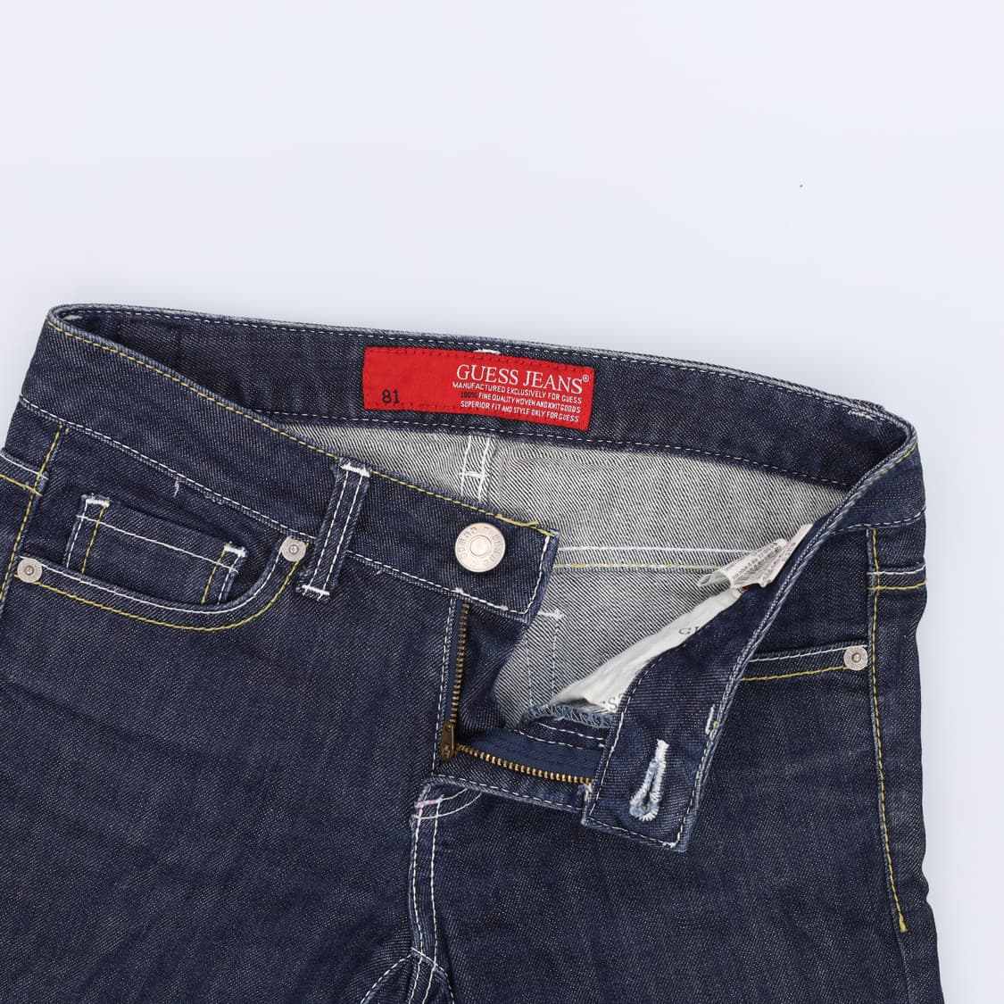 25 게스 여성 스트레치 데님팬츠 0122H2 상품이미지4